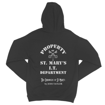 Property of St Mary's I.T. Department (UK) Classic Adult Zip Hoodie