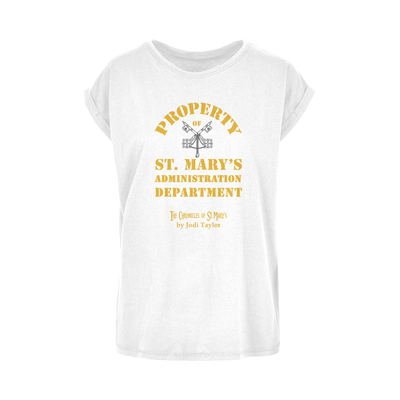 Property of St Mary's Administration Department (UK) Women's Extended Shoulder T-Shirt XS-5XL