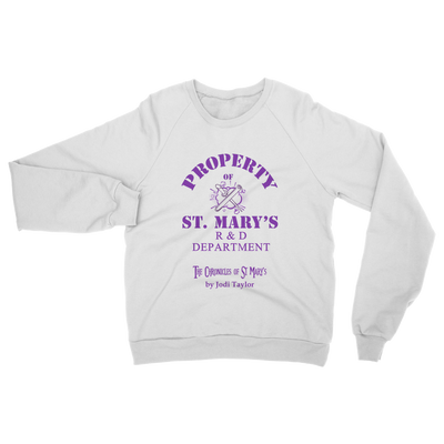 Property of St Mary's R&D Department (UK) Classic Adult Sweatshirt up to 5XL