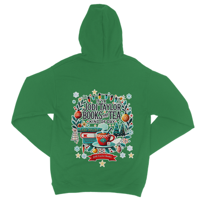 It's a Christmas Books and Tea Kind of Day (UK) Classic Adult Zip Hoodie