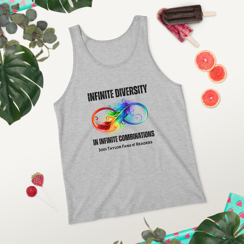 Diversity Collection - Infinite Diversity Unisex Tank/Vest Top (UK, Europe, USA, Canada, Australia)