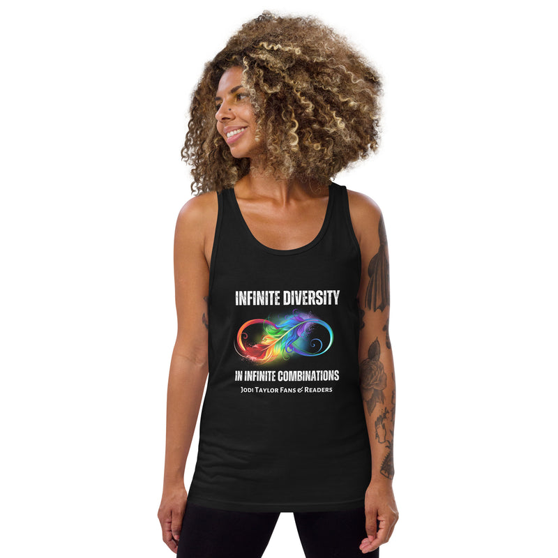 Diversity Collection - Infinite Diversity Unisex Tank/Vest Top (UK, Europe, USA, Canada, Australia)