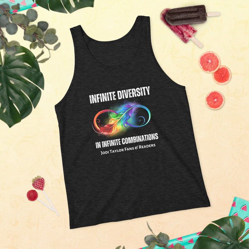 Diversity Collection - Infinite Diversity Unisex Tank/Vest Top (UK, Europe, USA, Canada, Australia)