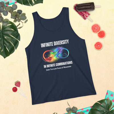 Diversity Collection - Infinite Diversity Unisex Tank/Vest Top (UK, Europe, USA, Canada, Australia)