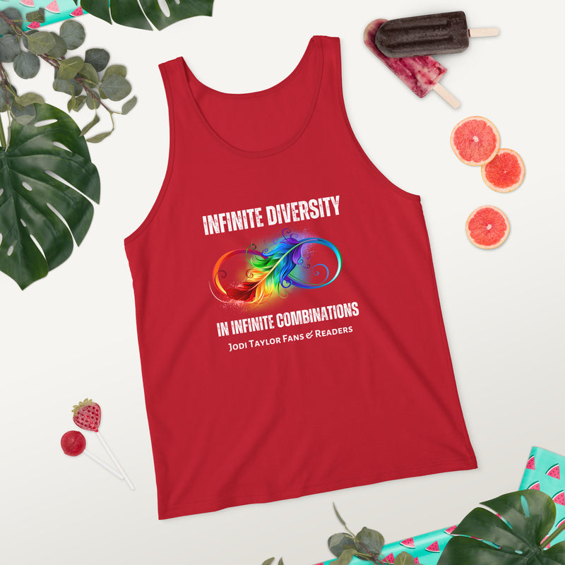 Diversity Collection - Infinite Diversity Unisex Tank/Vest Top (UK, Europe, USA, Canada, Australia)