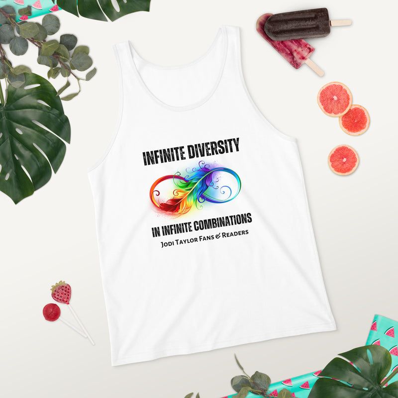 Diversity Collection - Infinite Diversity Unisex Tank/Vest Top (UK, Europe, USA, Canada, Australia)