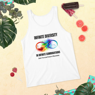 Diversity Collection - Infinite Diversity Unisex Tank/Vest Top (UK, Europe, USA, Canada, Australia)