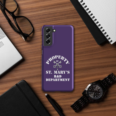 Property of St Mary's R&D Department Tough case for Samsung® (UK, Europe, USA, Canada, Australia, and New Zealand)
