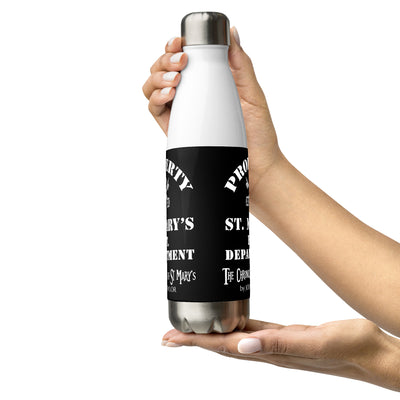 Property of St Mary's I.T. Department Stainless steel water bottle (Europe & USA)