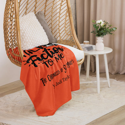 Talk Fiction To Me Sherpa blanket in 3 sizes (Europe & USA)