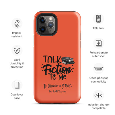 Talk Fiction To Me Tough Case for iPhone® (UK, Europe, USA, Canada, Australia, and New Zealand)