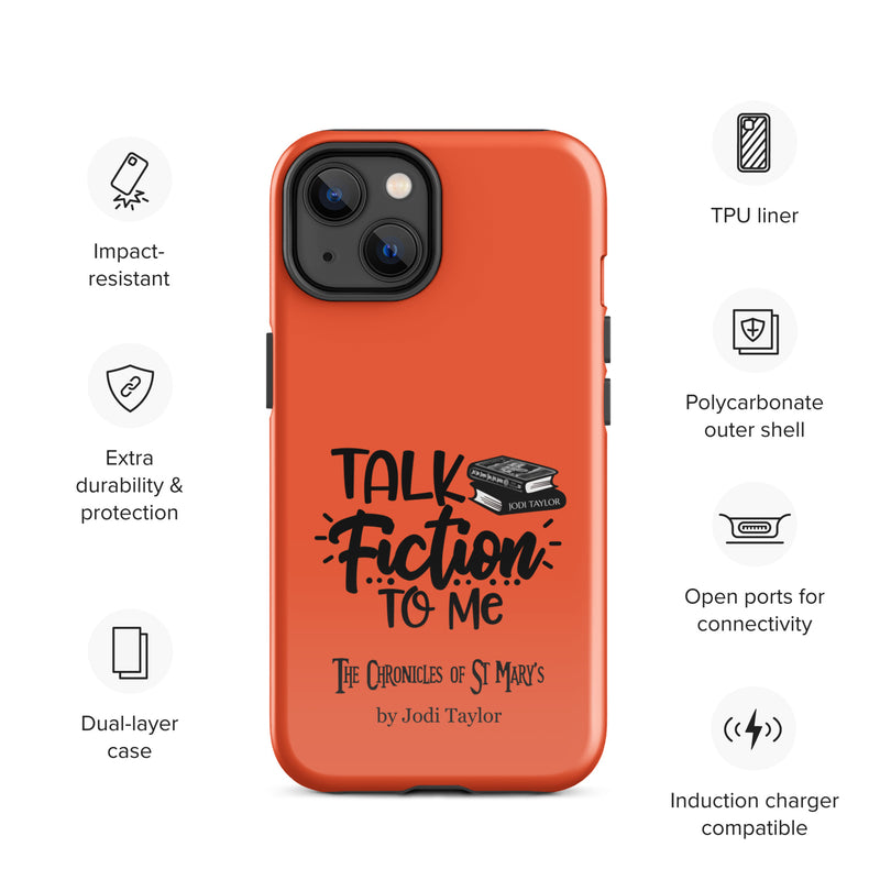 Talk Fiction To Me Tough Case for iPhone® (UK, Europe, USA, Canada, Australia, and New Zealand)