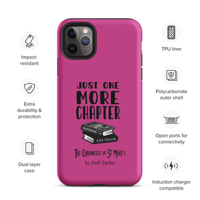 Just One More Chapter Tough Case for iPhone® (UK, Europe, USA, Canada, Australia, and New Zealand)