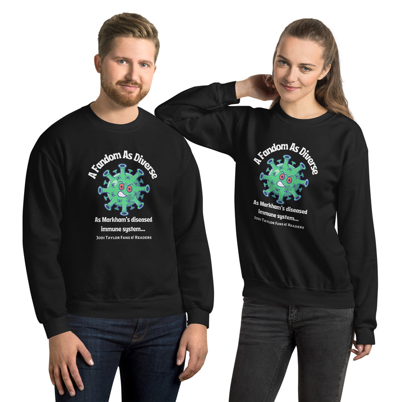 Diversity Collection - A Fandom as Diverse... Unisex Sweatshirt up to 5XL (UK, Europe, USA, Canada and Australia)