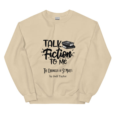 Talk Fiction To Me Unisex Sweatshirt up to 5XL (UK, Europe, USA, Canada and Australia)