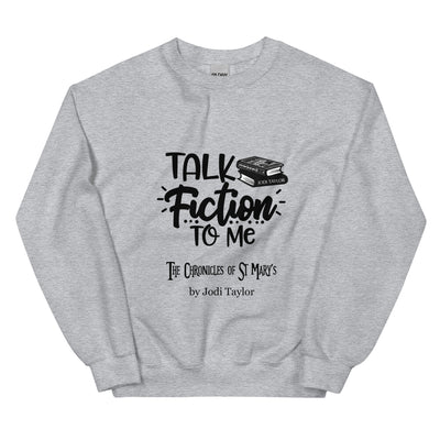 Talk Fiction To Me Unisex Sweatshirt up to 5XL (UK, Europe, USA, Canada and Australia)