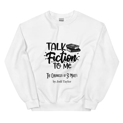 Talk Fiction To Me Unisex Sweatshirt up to 5XL (UK, Europe, USA, Canada and Australia)