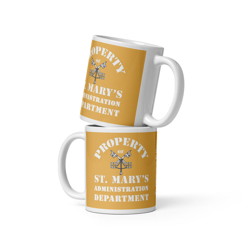 Administration Department Mug available in three sizes (UK, Europe, USA, Canada, Australia)
