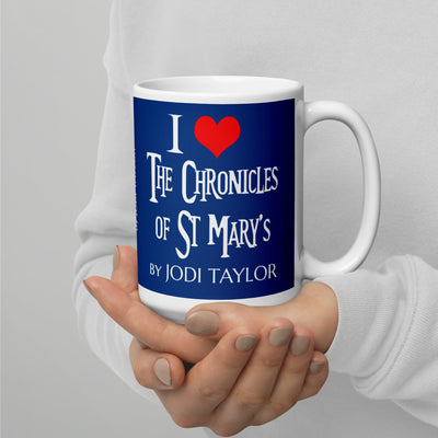 I Love the Chronicles of St Mary's mug available 3 sizes (UK, Europe, USA, Canada and Australia)