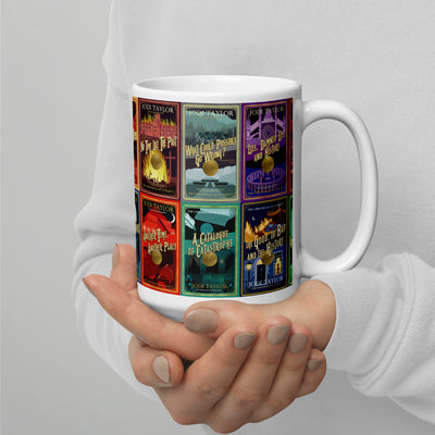 The Chronicles of St Mary's Cover Collection Mug available in three sizes (UK, Europe, USA, Canada, Australia)