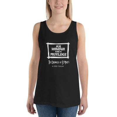An Honour and a Privilege Quotes Range Unisex Tank Top - Jodi Taylor Books