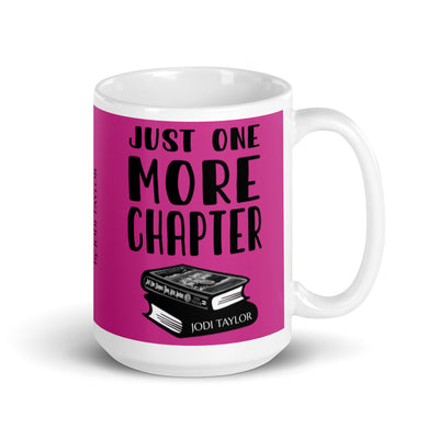 Just One More Chapter Mug (UK, Europe, USA, Canada, Australia) - Jodi Taylor Books